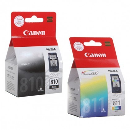 Canon 810 + 811 ORIGINAL Ink Cartridge Set